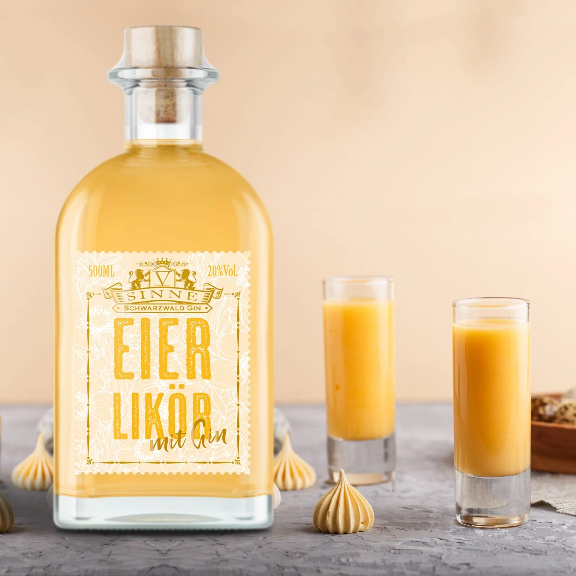 V Sinne Eierlikör mit Gin