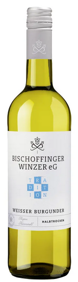 Bischoffinger Winzer Weißburgunder halbtrocken Tradition Weißwein