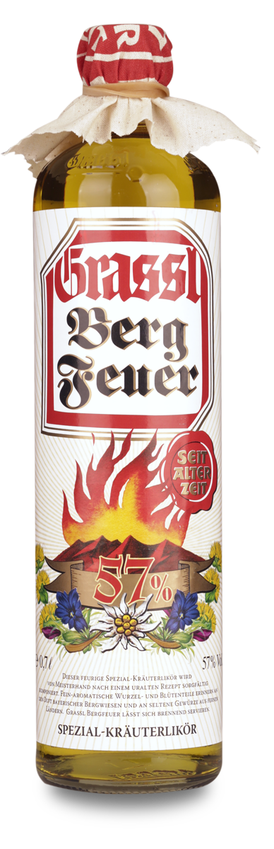Grassl Bergfeuer Kräuterlikör 0,35 L