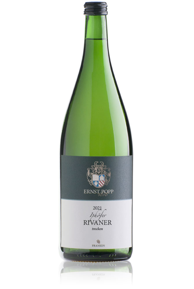 Weingut Popp Iphöfer Rivaner trocken 1 Liter