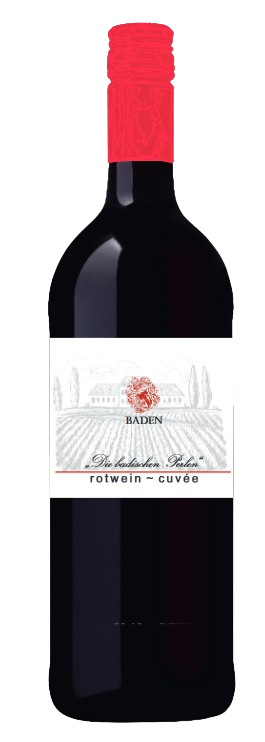 Die badischen Perlen Rotwein trocken