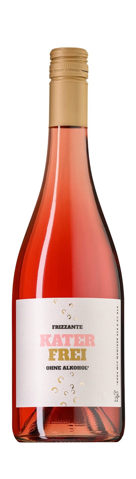 Winzer Sommerach Katerfrei Frizzante Rosa alkoholfrei Rosé