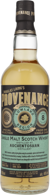 Douglas Laing Auchentoshan 8 Y.O 2016 Provenance
