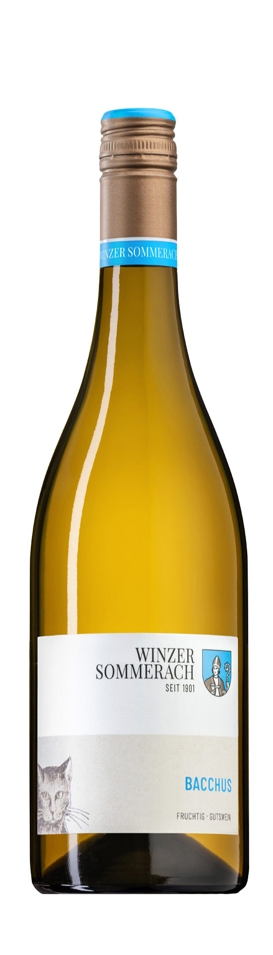 Winzer Sommerach Gutswein Bacchus fruchtig Weißwein