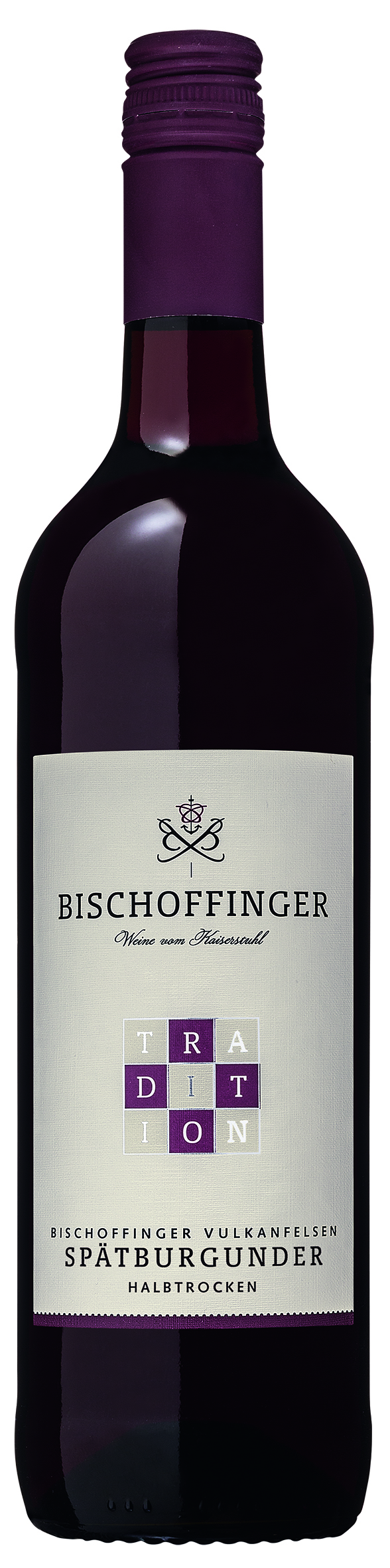 Bischoffinger Winzer Spätburgunder halbtrocken Tradition Rotwein